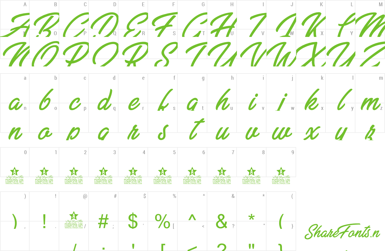 Font Bella Fashion preview